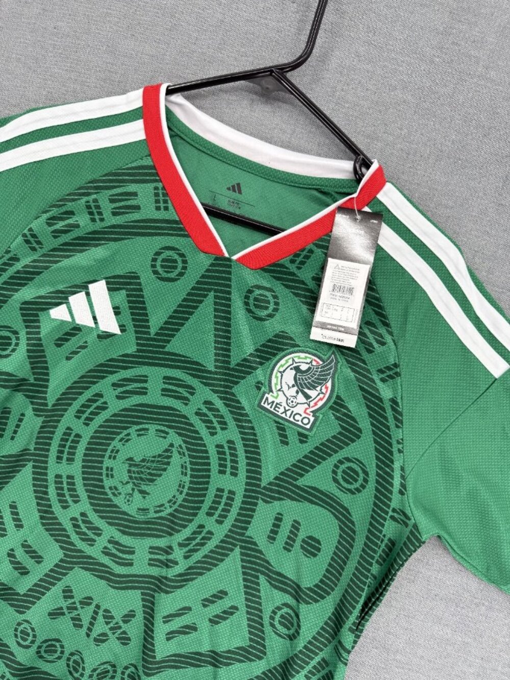 Adidas Mexico Team Home 2026 Jersey Mens L Futbol NWT